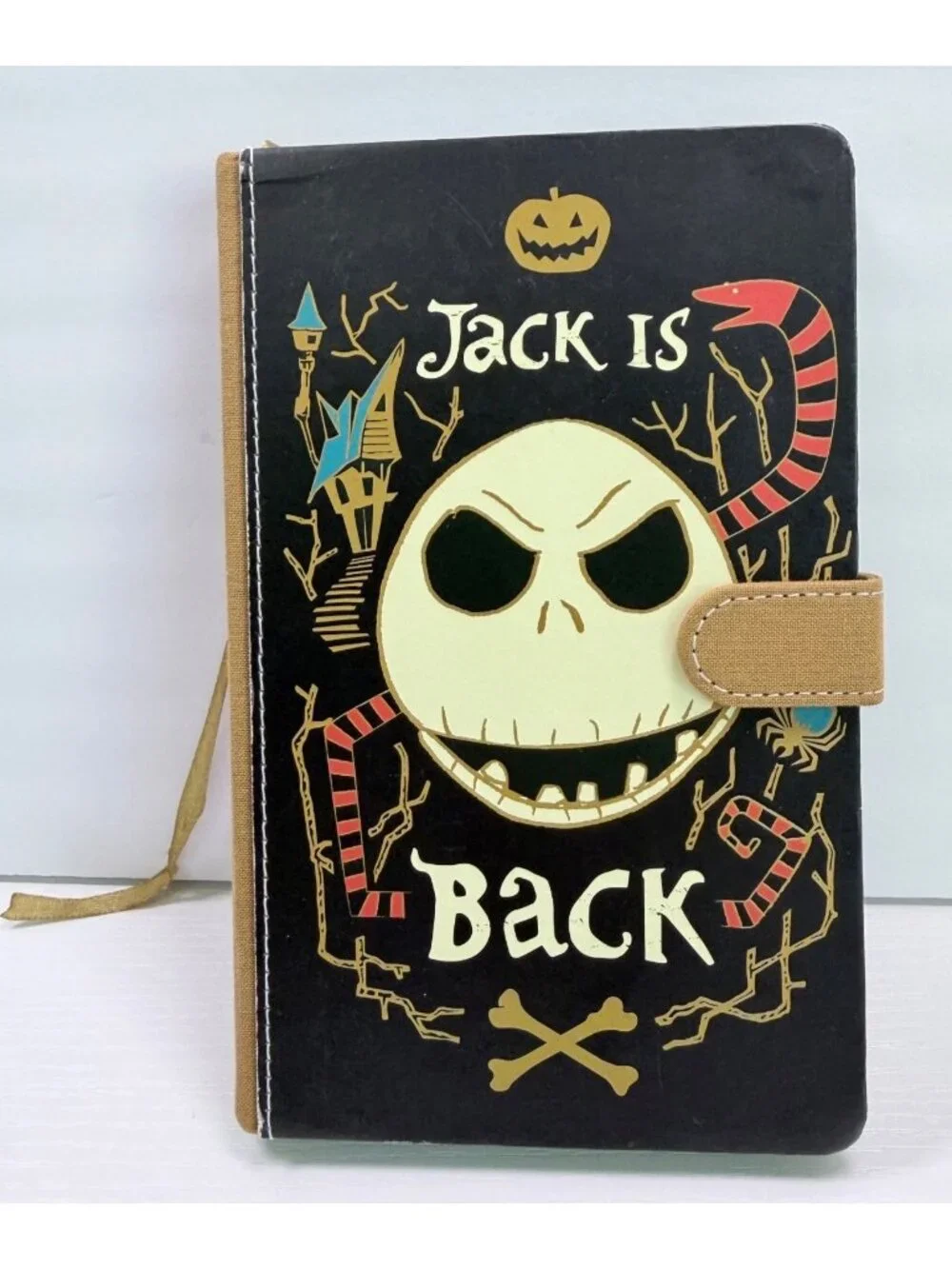Nightmare Before Christmas Journal Notebook Jack is Back Diary 25th Anniversary